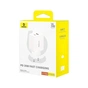 Зарядний пристрій Baseus 1xUSB-C PD30W + 1xUSB QC3.0 white (P10111404213-00) - зменшене зображення 4