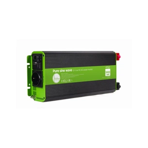 Автомобільний інвертор 12V/230V 1000W (2000W peak power) чиста синусоїда EnerGenie (EG-PWC-PS1000-01) зображення 1