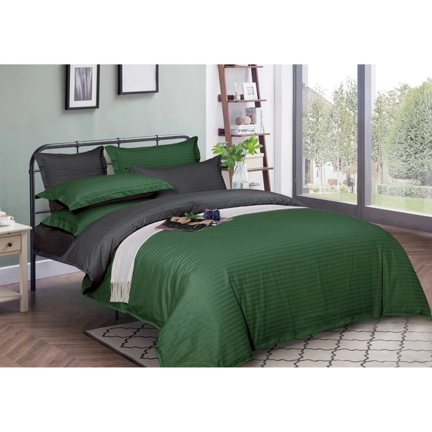 Пододеяльник MirSon Satin Stripe 30-0017 + 30-0012 Galatee 160х220 см (2200005262429) - изображение 1