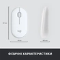 Комплект Logitech MK470 Slim Wireless UA Off-White (920-009205) - зменшене зображення 9