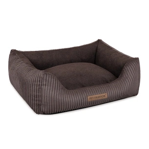 Лежак для тварин Pet Fashion DEVID 62х50х19 см шоколадний (4823082444502) picture 1