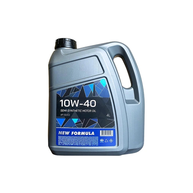 Моторное масло NEW FORMULA 10w-40 (SG/CD) кан. 4л ПЕ (3,6кг) (NF196251) - изображение 1