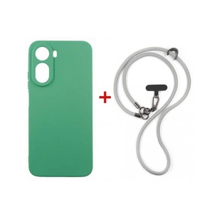 Чохол до мобільного телефона Dengos Case + Cross-body Strap Xiaomi Redmi A7 Pro Mint+Grey (DG-KM-CCRB-53) зображення 1