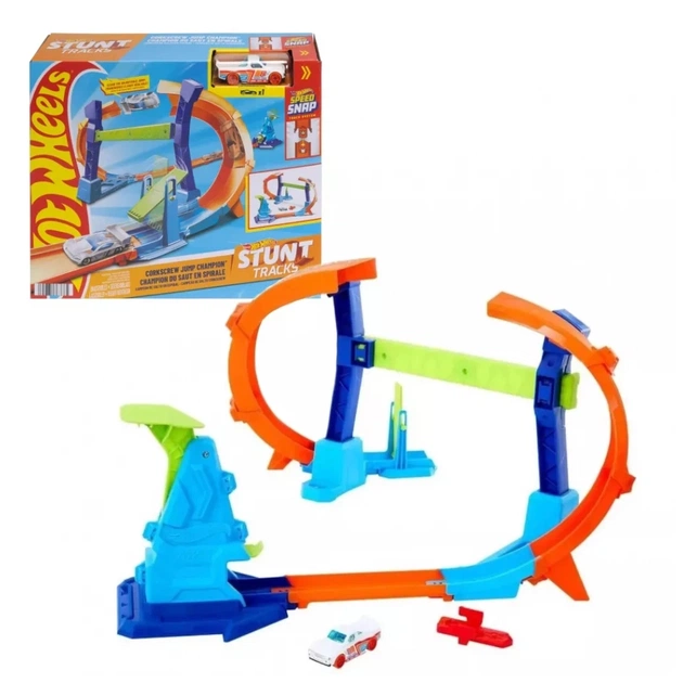 Автотрек Hot Wheels Чемпіон неймовірних стрибків (JLM91) - picture 1