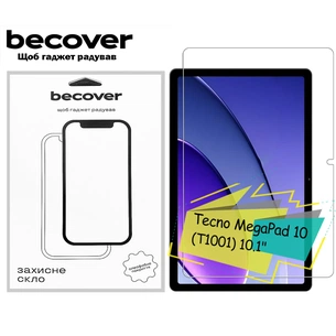 Скло захисне BeCover Tecno MegaPad 10 (T1001) 10.1" (713125) зображення 1