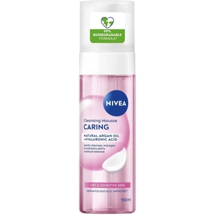 Пенка для умывания Nivea Almond Extract Caring Cleansing Mousse 150 мл (9005800393827) изображение 1