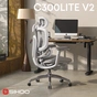 Крісло офісне Sihoo Doro C300 Lite V2 White (C300-LITE-V2-B102) - зменшене зображення 2