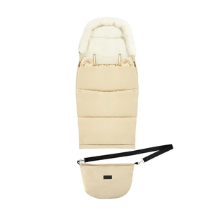 Зимовий конверт MoMi Sleeping bag 2 в 1 beige (AKCE00049) зображення 1