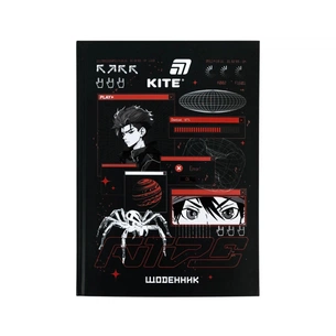 Дневник школьный Kite Red Anime, твердая обложка (K26-262-8) изображение 1