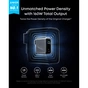 Зарядний пристрій Anker 3xUSB-C PD3.1 160W GaNPrime w Display silver (A2687341) - зменшене зображення 5