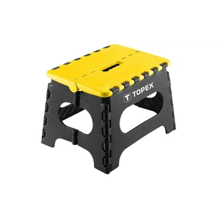 Табурет Topex складаний, міцна пластмаса, до 150 кг (79R319) зображення 1