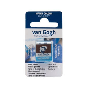 Акварельні фарби Royal Talens Van Gogh (411), Сієна палена, кювета (8712079419271) зображення 1