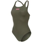 Купальник Arena Team Swimsuit Swim Pro Solid 004760-609 темно-зелений 40 (3468337729242) - зменшене зображення 6