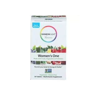 Вітамінно-мінеральний комплекс Rainbow Light Полівітаміни для жінок, Women's One Vibrance, 30 таблеток (RLT21704) зображення 1