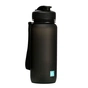 Пляшка для води Line Art Flores 650 мл чорний (60014218LA-01) - зменшене зображення 1