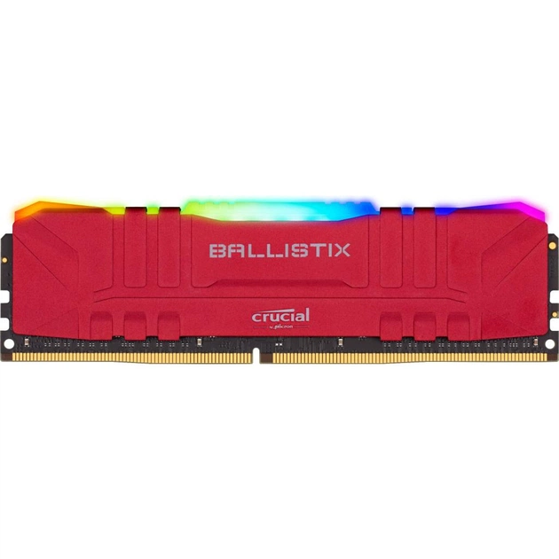 Модуль пам'яті для комп'ютера DDR4 8GB 3600 MHz Ballistix Red RGB Micron (BL8G36C16U4RL) - изображение 1