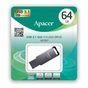 USB флеш накопичувач Apacer 64GB AH360 Ashy USB 3.1 Gen1 (AP64GAH360A-1) - уменьшенное изображение 4