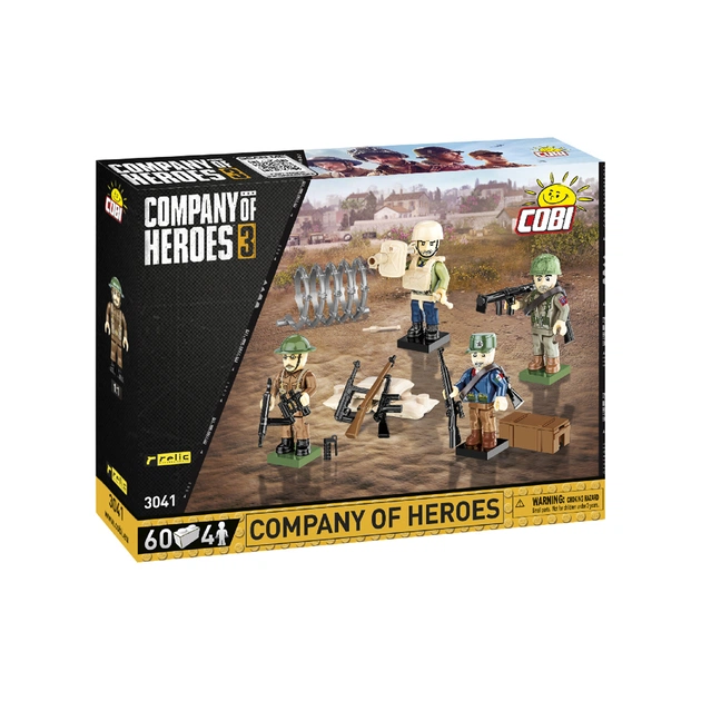Конструктор Cobi Company of Heroes 3 Компанія героїв, 60 деталей (COBI-3041) - зображення 1