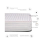 Наматрацник MirSon бамбуковий DeLuxe Bamboo Aloe Vera 286 80x190 см (2200000373694) - зменшене зображення 2