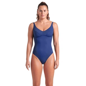 Купальник Arena Swimsuit Victoria U Back Solid 008868-700 темно-синій 42 (3468337533528) изображение 1