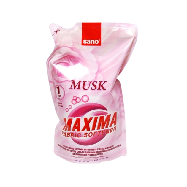 Кондиціонер для білизни Sano Maxima Musk змінна упаковка 1 л (7290102990238) - зображення 1
