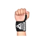 Бинт для спорту RDX WR11 Gym Wrist Wrap Black/Grey (WAH-WR11BG) - зменшене зображення 5