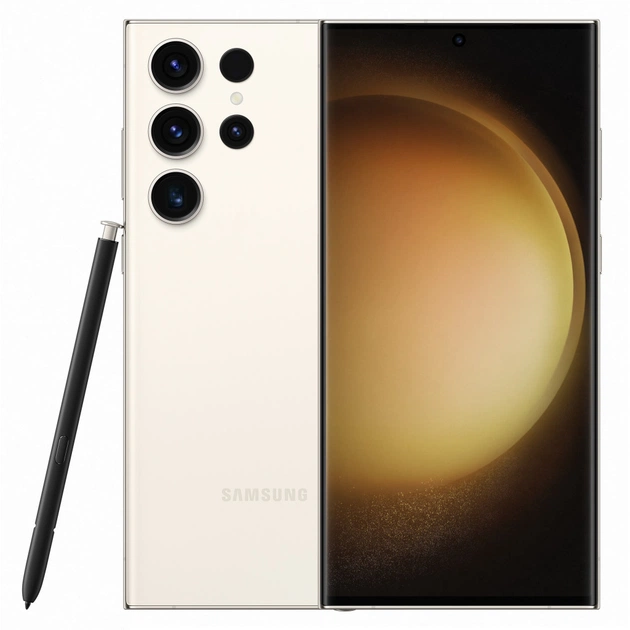 Мобільний телефон Samsung Galaxy S23 Ultra 5G 12/256Gb Beige (SM-S918BZEGSEK) - зображення 1