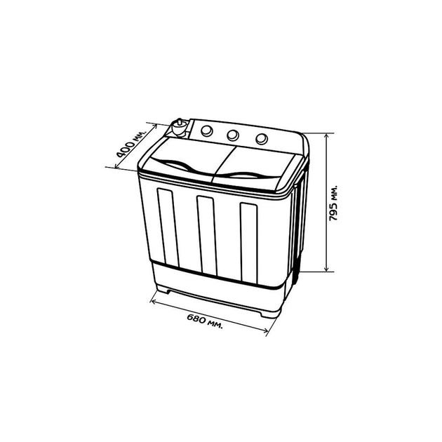 Пральна машина PRIME Technics PWA602PB - зображення 12