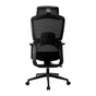 Офісне крісло GT Racer B-529B Black - зменшене зображення 3