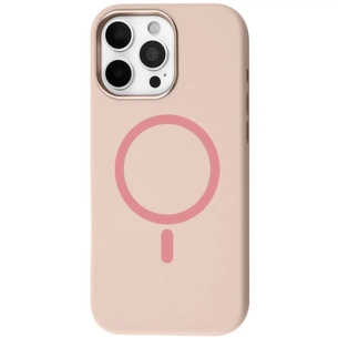 Чехол для мобильного телефона BeCover FIBRA Silicone OmniMag Apple iPhone 16 Pro Max Light Pink (716238) изображение 1