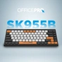 Клавіатура OfficePro SK955B Wireless/Bluetooth Black (SK955B) - зменшене зображення 8