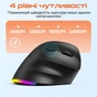 Мишка Meetion BTM010R RGB Bluetooth/Wireless Black (MT-BTM010R-A) - зменшене зображення 6