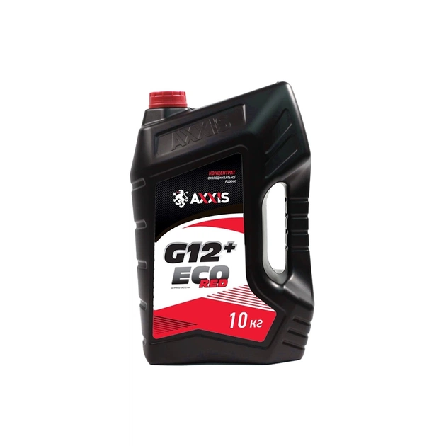 Антифриз AXXIS ECO -80C RED G12+ 10кг (AX-P999-G12R ECO10л) - изображение 1