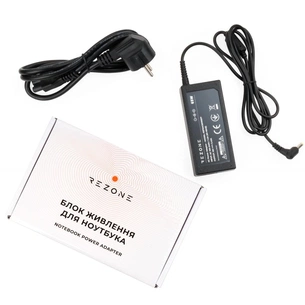 Блок живлення до ноутбуку Rezone ACER 65W 19V 3,42A 5.5*1.7 (RZPSAC65195517) зображення 1