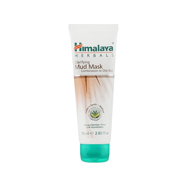 Маска для обличчя Himalaya Herbals Грязьова матуюча з глиною 75 мл (8901138511012) - зображення 1