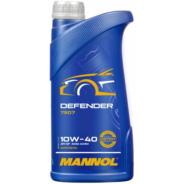 Моторное масло Mannol DEFENDER 1л 10W-40 (MN7507-1) - изображение 1