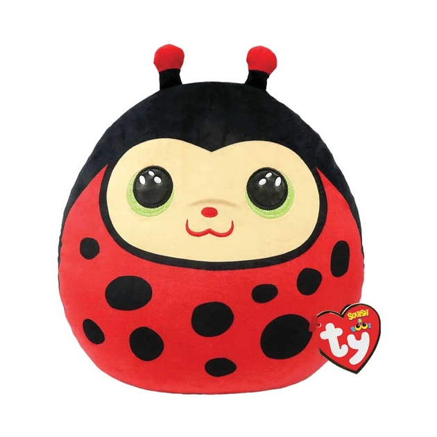 М'яка іграшка Ty Squish-a-Boos Божа корівка Izzy 40 см (39325) - зображення 1