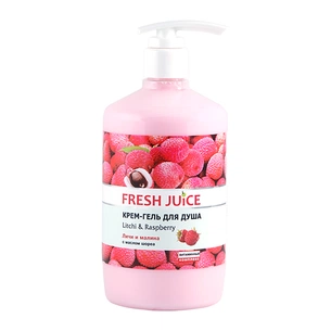 Гель для душу Fresh Juice Litchi & Raspberry 750 мл (4823015936166) зображення 1