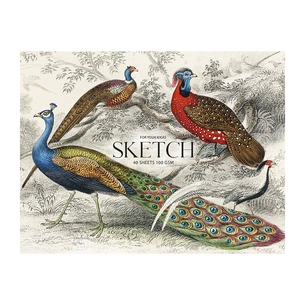 Альбом для малювання Школярик для ескізів, MUSE А4 40 аркушів 100г/м2 (PB-GB-040-047) зображення 1