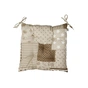 Подушка на стілець Прованс Печворк беж Господиня 40х40 см (4823093451162) - зменшене зображення 1