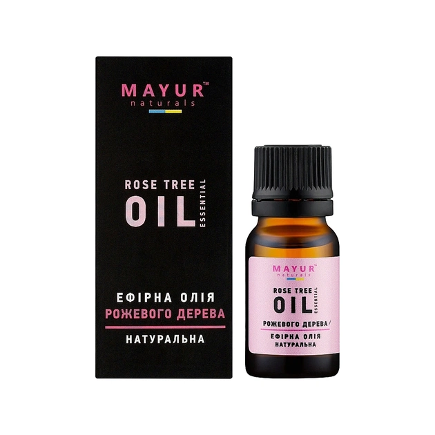 Ефірна олія Mayur Рожевого дерева 10 мл (4820230951943) - picture 2