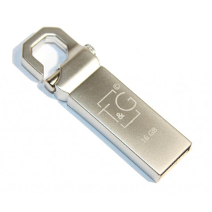 USB флеш накопичувач T&G 16GB 027 Metal Series Silver USB 2.0 (TG027-16G) зображення 1