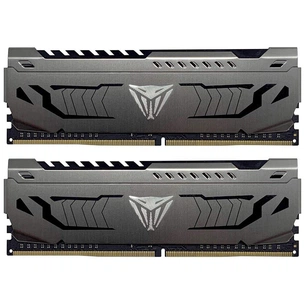 Модуль пам'яті для комп'ютера DDR4 16GB (2x8GB) 3733 MHz Viper Steel Gray Patriot (PVS416G373C7K) зображення 1