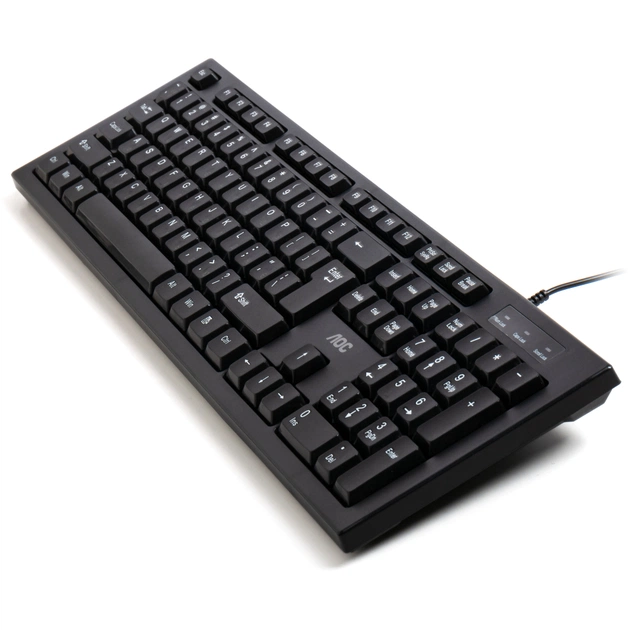 Комплект AOC KM160B USB UA Black (KM160B/97) - изображение 5