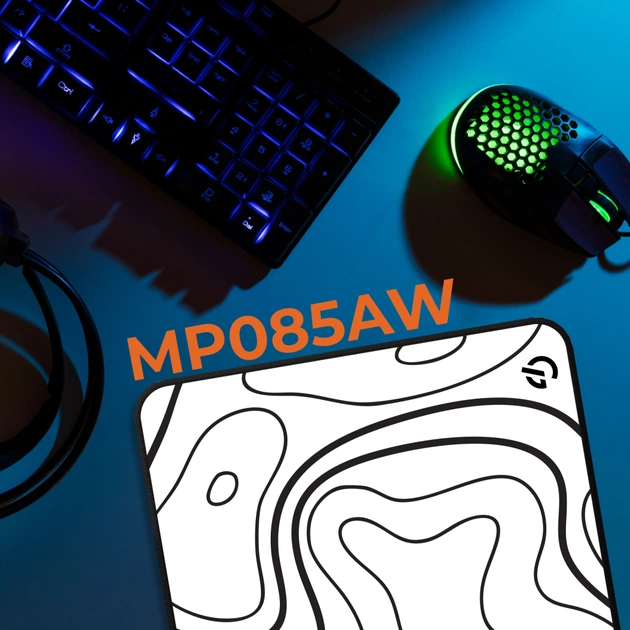 Килимок для мишки GamePro Speed/Control White (MP085AW) - picture 3