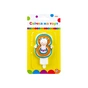 Свічка Maxi Llama "8" висотою 7,62 см (MX622068-8) - зменшене зображення 1