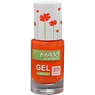 Лак для нігтів Maxi Color Gel Effect Hot Summer 21 (4823077504266) зображення 1