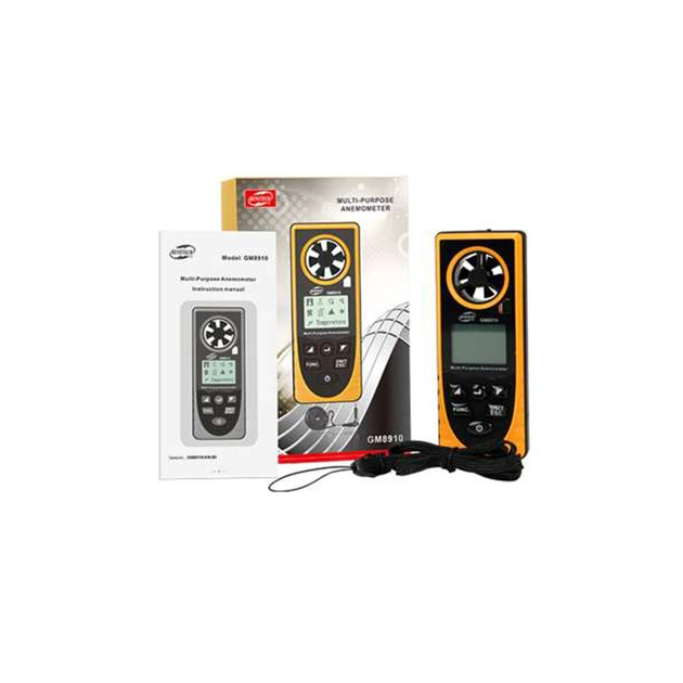 Анемометр Benetech багатофункціональний анемометр-метеостанція (GM8910) - picture 5
