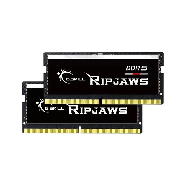 Модуль пам'яті для ноутбука SoDIMM DDR5 32GB (2x16GB) 4800 MHz Ripjaws G.Skill (F5-4800S3434A16GX2-RS) - изображение 1