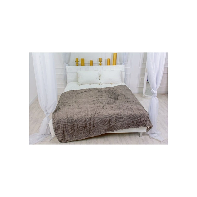 Плед MirSon 1011 Aurora Graphite 180x200 (2200002981828) - изображение 1